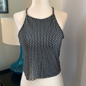 Brandy Melville one size crop top halter style sz small